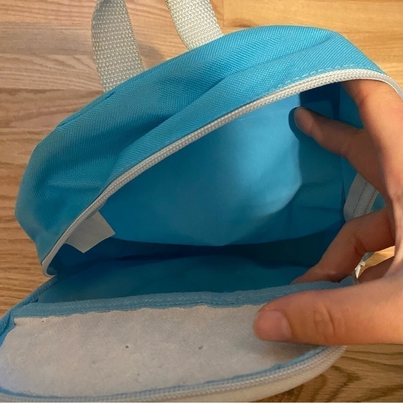 Frozen Mini Backpack Bag Book Bag Elsa Anna Olaf Blue Photo Bomb Blue Disney - Picture 4 of 4